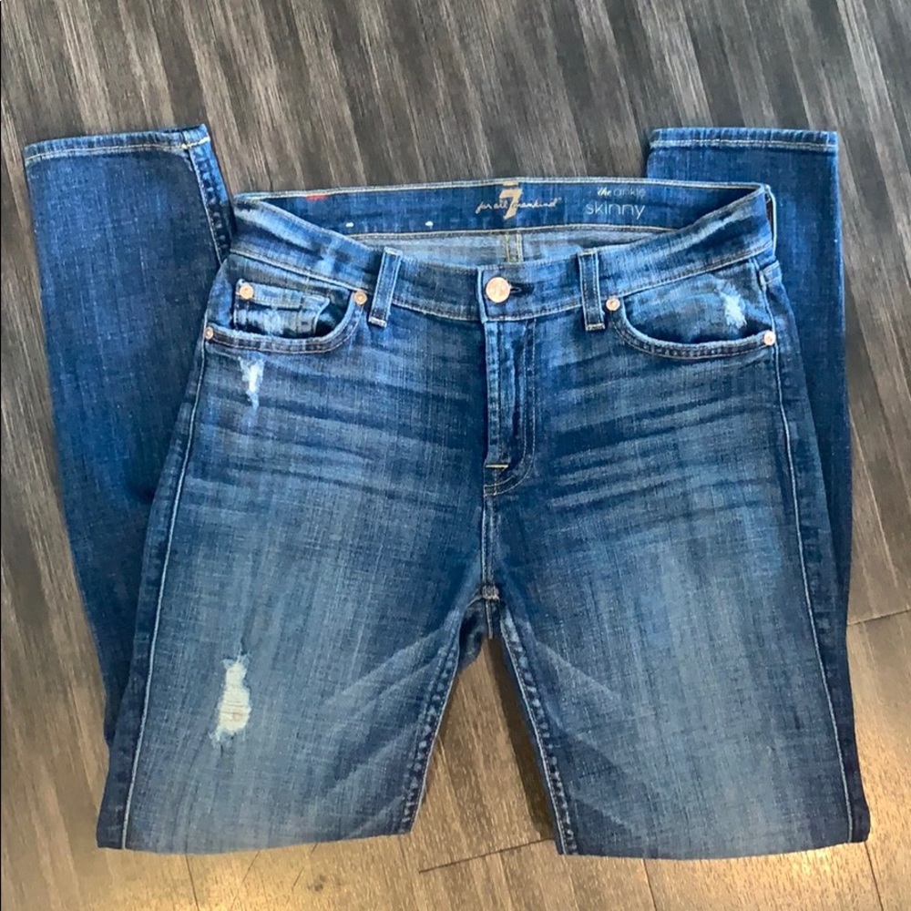 7 For All Mankind The Ankle Skinny - Picture 11 of 11